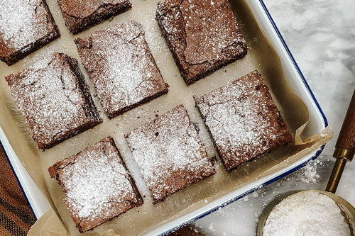 Classic chocolate brownie recipe.