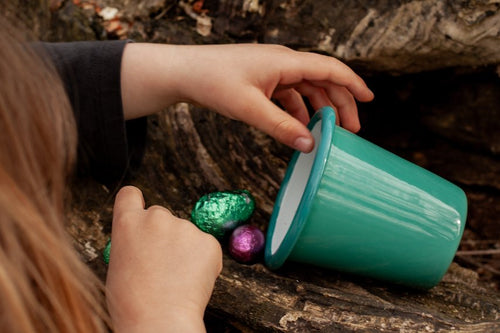 An Easter Egg hunt in Spring Green : Anna Barnett.