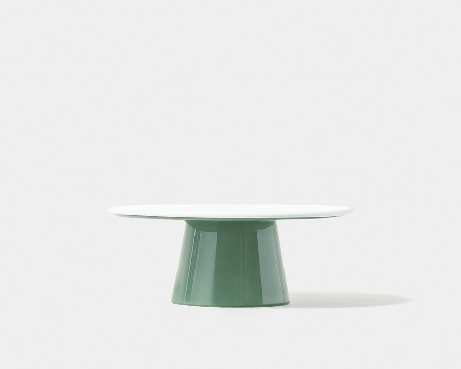 Falcon Enamelware Cake Stand Tarragon - Thumbnail 2