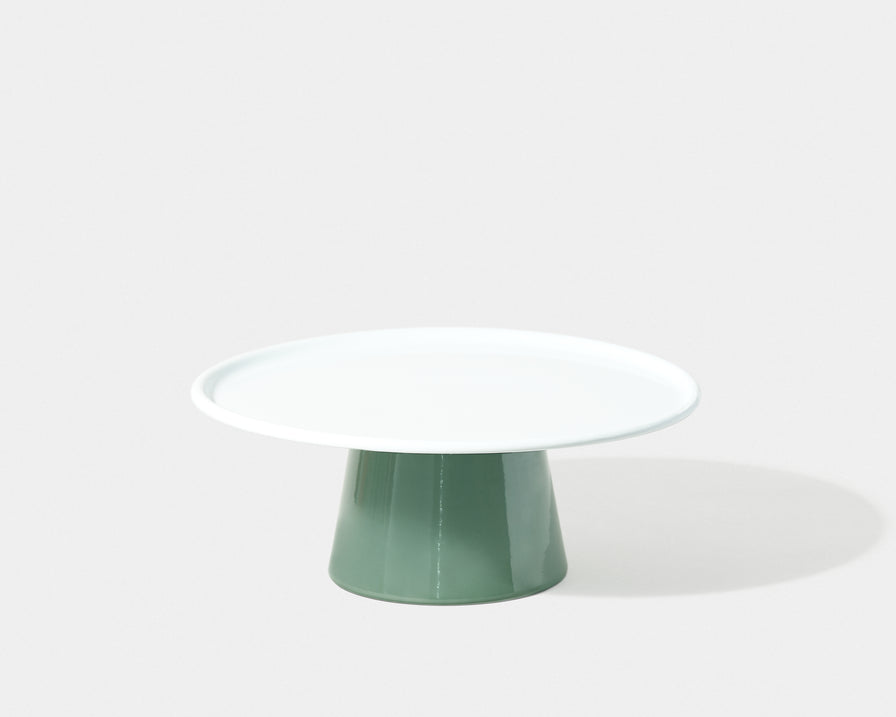 Falcon Enamelware Cake Stand Tarragon - Thumbnail 4