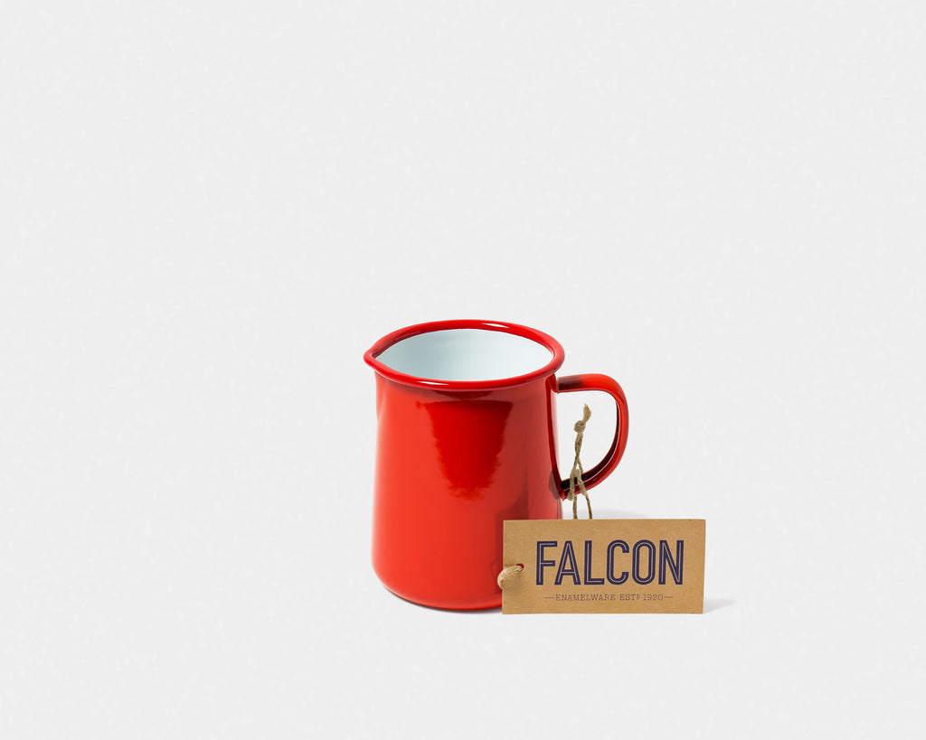  Peak - Falcon jug / ファルコン エナメル ジャグ 1 pint 必読 1 Pint Jug — Falcon Enamelware